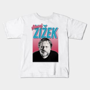 Slavoj Žižek #3 - Aesthetic Tribute Design Kids T-Shirt